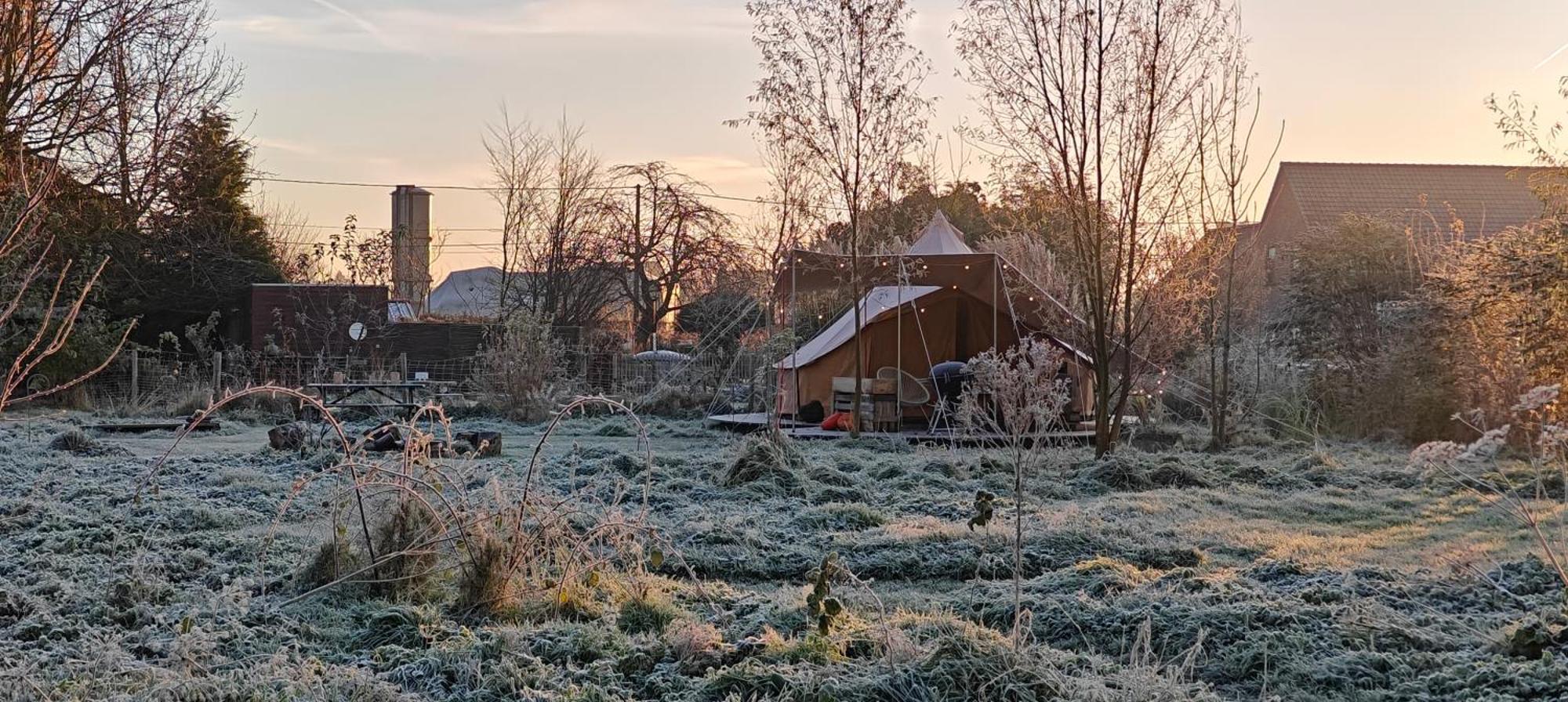 Hotel Au Pied Du Trieu, The Glamping Experience Labroye Esterno foto